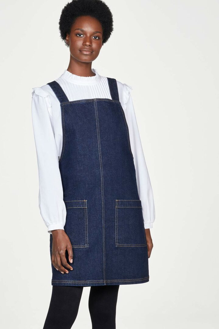 Thought Pinafore-Kleid Thought aus Denim