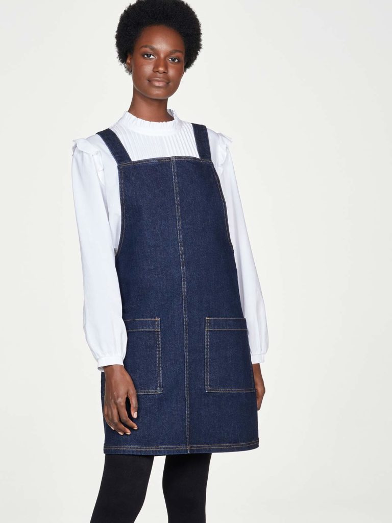 Thought Pinafore-Kleid Thought aus Denim