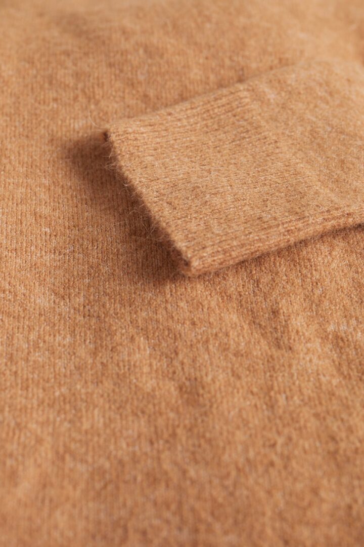 Seasalt Cornwall Pullover Free Forms Butterscotch mit Wolle