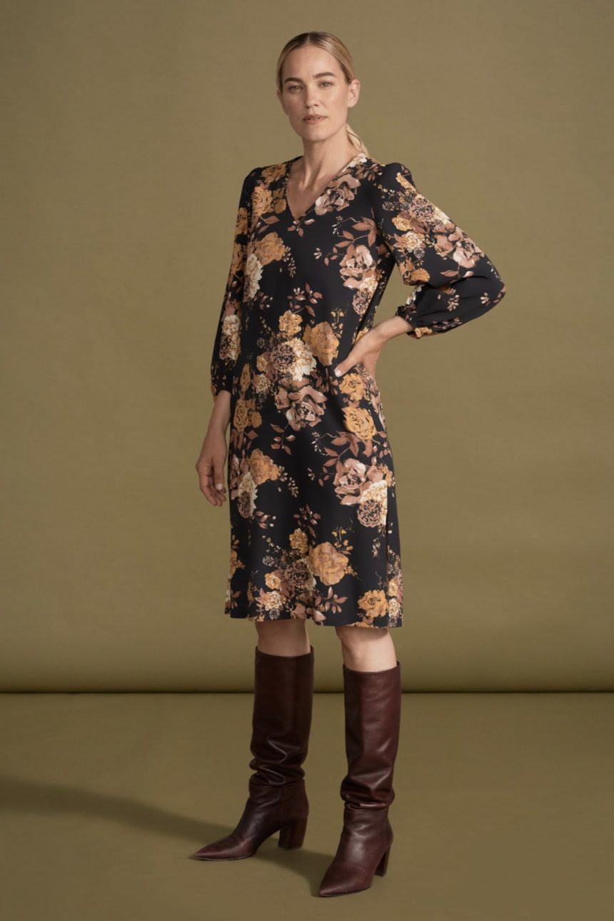 Thought Kleid Rosetti aus Bio-Baumwolle