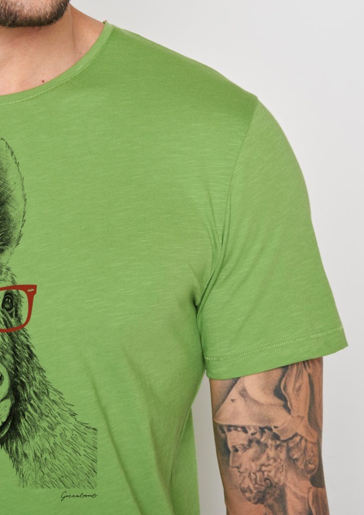 Greenbomb T-Shirt Donkey Grün