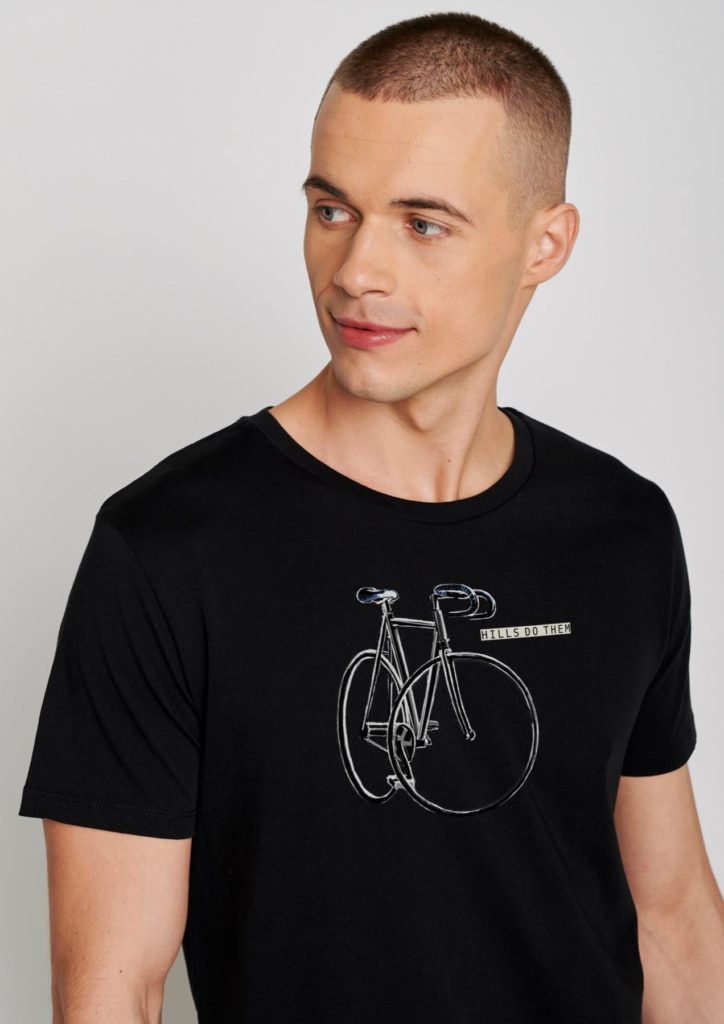 Greenbomb T-Shirt Bike Do schwarz