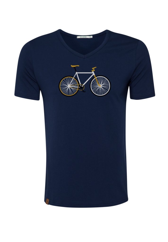 Greenbomb T-Shirt Bike Easy blau