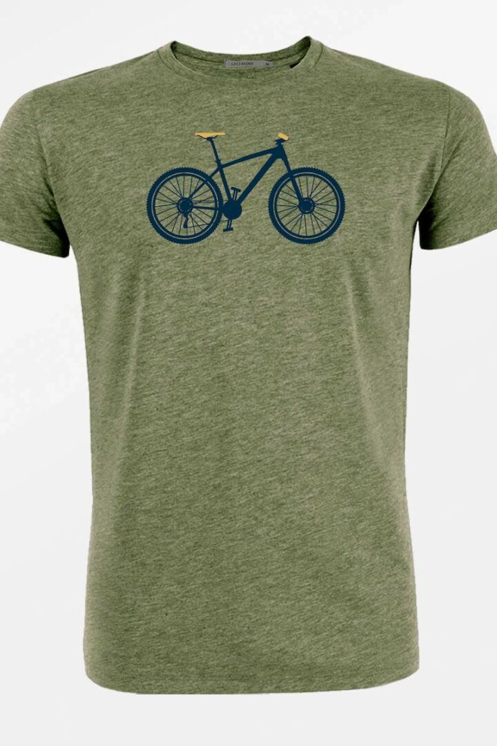 Greenbomb T-shirt Mountain Bike Khaki
