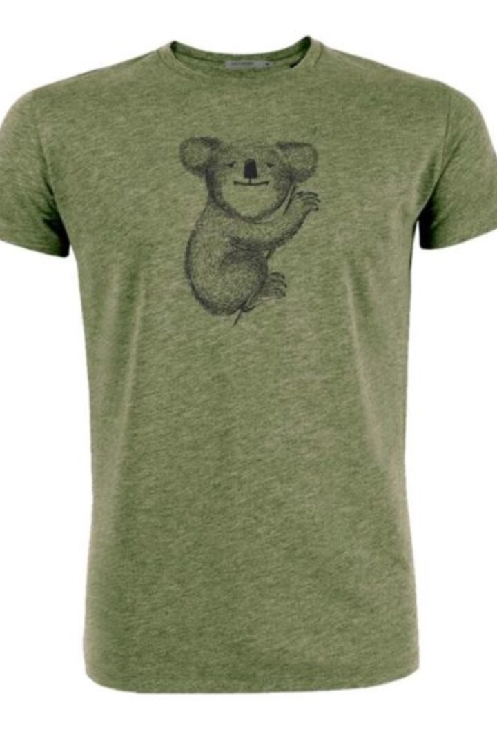 Greenbomb T-shirt Koala Khaki
