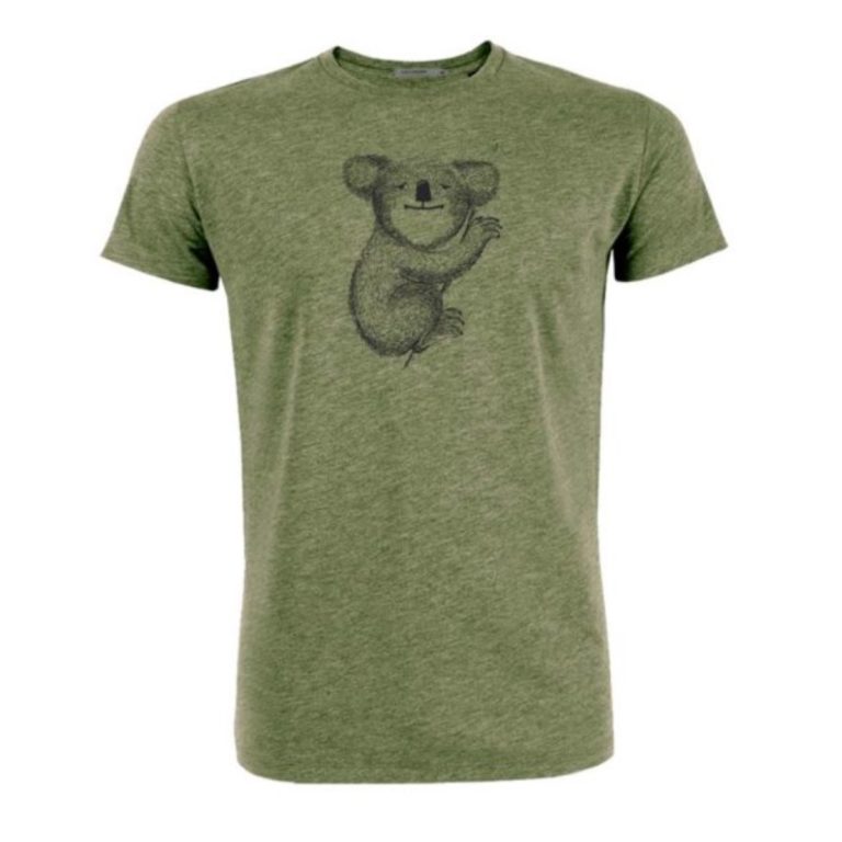 Greenbomb T-shirt Koala Khaki