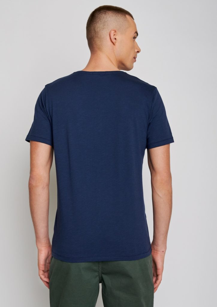 Greenbomb T-Shirt Nature Sunset blau