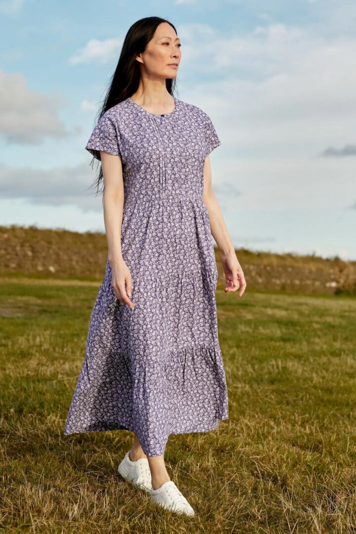Seasalt Cornwall Kleid New Dance Blossom Lavender