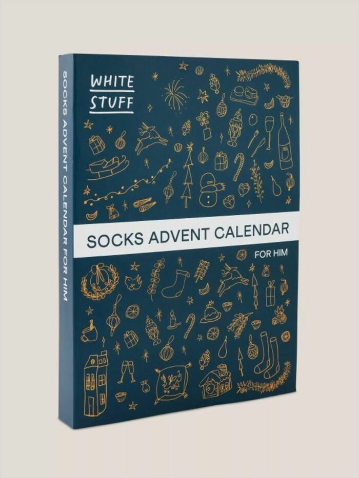 White Stuff dárkové balení ponožek advent for him