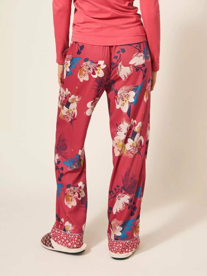White Stuff pyžamové kalhoty nina pink
