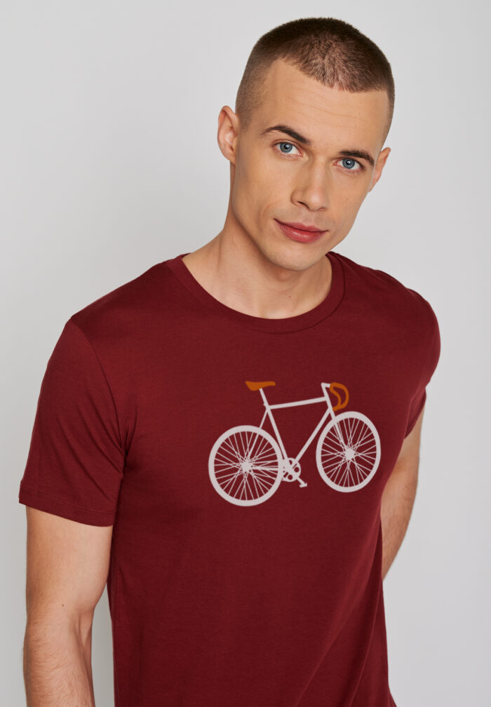 Greenbomb T-shirt Bike Two Bordeaux