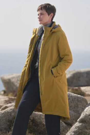 Seasalt Cornwall kabát janelle oak