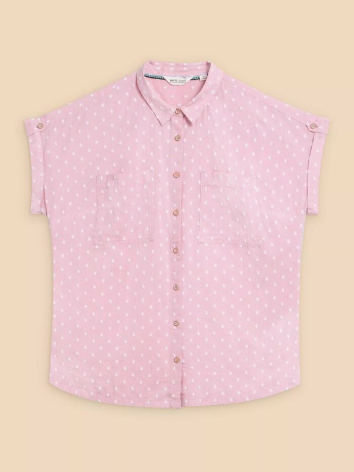 White Stuff košile ellie pink