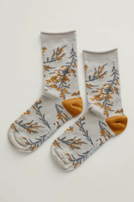 Seasalt Cornwall ponožky arty heather aran