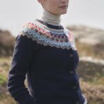 Strickjacke Holly Blue Maritime