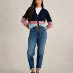 Strickjacke Merino Navy