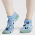 Socken Cat Blue