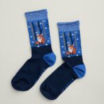 Socken Snowy Snow Step