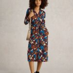 Kleid Annie Navy Print