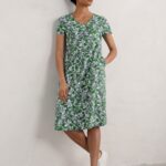 Kleid Brush Drawing Citrus