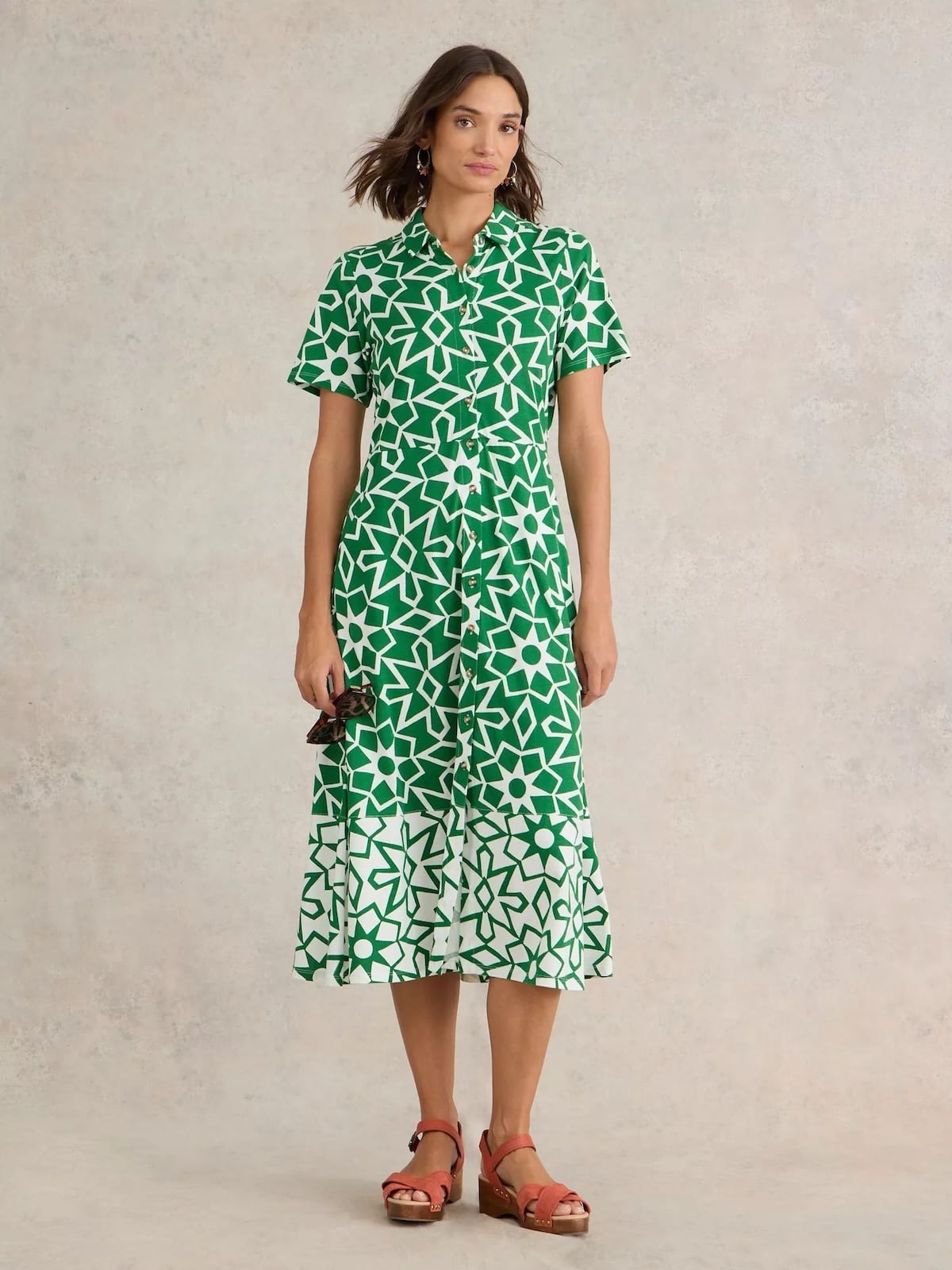 Kleid Rua Short Green