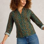 Hemd Annie Sparkle Teal Mix