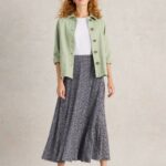 Jada Jersey Maxi Skirt NAVY PR